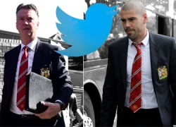 Valdes & Van Gaal làm lành nhờ Twitter