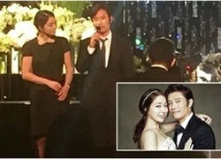 Vợ chồng Lee Byung Hun sánh đôi đi dự đám cưới