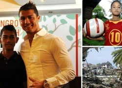 Vượt sóng thần, sao trẻ Indonesia thành &#8220;truyền nhân&#8221; Ronaldo