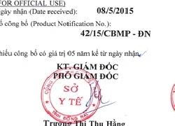 17 mỹ phẩm White Doctors công ty EBC thông báo lưu hành toàn quốc