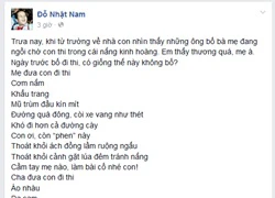 Xúc động với bài thơ thần đồng Đỗ Nhật Nam tặng sĩ tử