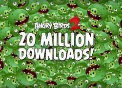 Angry Birds 2 cán mốc 20 triệu lượt tải về chỉ sau một tuần ra mắt