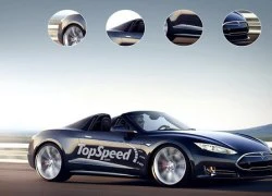 Ảnh đồ họa Tesla Roadster đẹp mê hồn