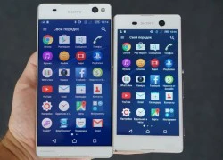 Bộ đôi Xperia C5 Ultra, M5 bất ngờ lộ ảnh thực tế