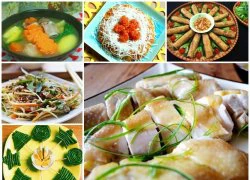 Bữa cơm hấp dẫn cho ngày đầu tháng