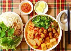 [Chế biến] - Bún chay Huế hấp dẫn cho bữa sáng