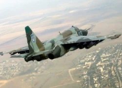 Cận cảnh "bão lửa" dữ dội từ cường kích Su-25 Nga