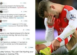 CĐV Arsenal dọa giết &#8220;gà nhà&#8221; vì khiến Wilshere nhập viện