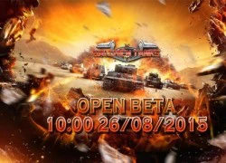 Đại Chiến Tanks chính thức Open Beta vào ngày 26/08