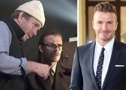 David Beckham rủ các con đến phim trường để trấn an tinh thần khi diễn xuất