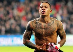 Depay là hình mẫu về... tập gym