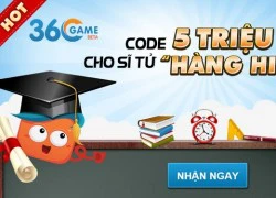 Gần 10 ngàn sĩ tử hàng hiệu quy tụ tại cổng 360Game