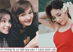 Hoa hậu Kỳ Duyên luôn dựa vào mẹ khi không đứng vững trước scandal