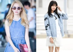 Kiều nữ châu Á 'phải lòng' mốt denim