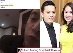 Lam Trường bị vợ hack Facebook tung ảnh 'đặc biệt'