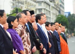 Lễ thượng cờ chào mừng 48 năm thành lập ASEAN