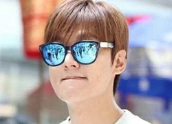 Lee Min Ho bẽn lẽn, nữ tính tại sân bay