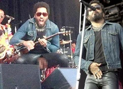 Lenny Kravitz dọa kiện sau sự cố 'lộ hàng'