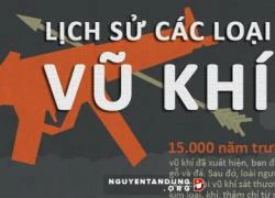 Lịch sử các loại vũ khí qua 3.500 năm