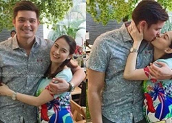 Marian Rivera bầu 6 tháng vẫn tự tay tổ chức sinh nhật cho chồng