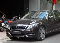 Maybach S500 màu độc của nữ doanh nhân Hà Thành