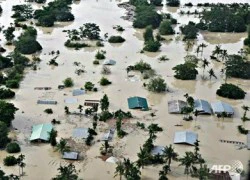 Myanmar: Lũ lụt dâng cao khắp nước, 27 người chết