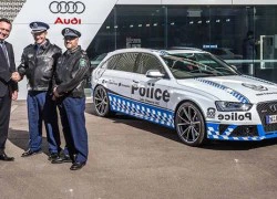 Ngắm "cỗ máy tốc độ" Audi RS4 Police cực chất