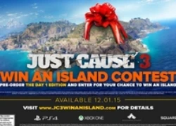 Người chơi Just Cause 3 sẽ có cơ hội sở hữu hòn đảo thật