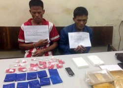 Phá chuyên án, thu 2.000 viên hồng phiến và 2 bánh heroin