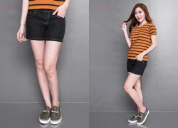 Quần short jean nữ thời trang Eco Jean