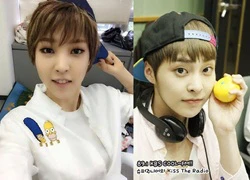 Sao nữ Kpop gây sốt vì trông giống hệt Xiumin (EXO)