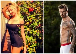 Siêu mẫu Italia bất ngờ tiết lộ từng "qua lại" với Beckham