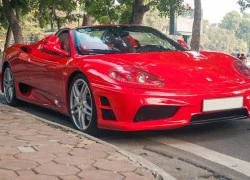 Siêu xe mui trần Ferrari F360 Spider độ tại Hà Nội