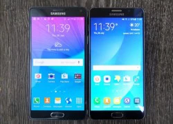 So sánh nhanh Galaxy Note 5 và Note 4