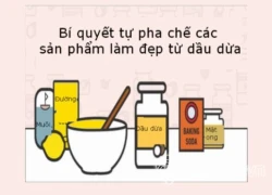 Tự tay pha chế các sản phẩm làm đẹp từ dầu dừa