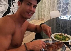 Vừa về Madrid, Ronaldo lao vào đánh chén