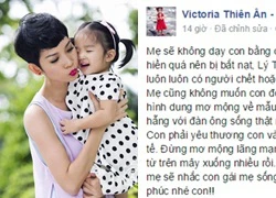 Xuân Lan không muốn vẽ cuộc sống toàn màu hồng cho con gái