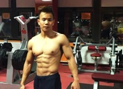 9X có cơ bụng 8 múi nhờ tập gym 7 ngày/tuần