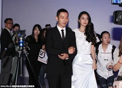 Angelababy - Huỳnh Hiểu Minh tình tứ tập dượt cho hôn lễ