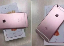 Ảnh hộp và iPhone 6s bản thương mại trước ngày mở bán