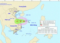 Áp thấp nhiệt đới thành bão Vàm Cỏ, di chuyển nhanh vào Đà Nẵng - Quảng Nam