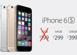 Apple bị chỉ trích vì bán iPhone 6s 16 GB