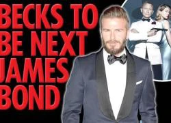 Beckham sẽ là James Bond tiếp theo trong "Điệp viên 007"?