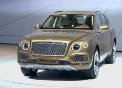 Bentley chính thức ra mắt SUV siêu sang Bentayga