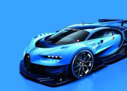 Bugatti tung ảnh chính thức mẫu xe concept Vision Gran Turismo