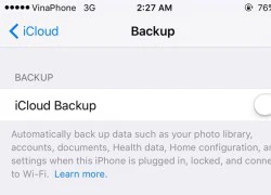 Cách sao lưu và xóa bỏ dữ liệu trên iPhone
