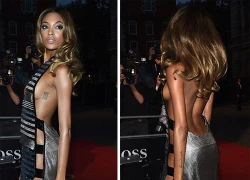 Chân dài Jourdan Dunn diện váy khoét sườn táo bạo