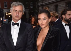 Con gái Mourinho quyến rũ trong bộ đầm xẻ ngực sexy