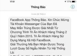 Cú lừa từ những giải thưởng trên trời rơi xuống