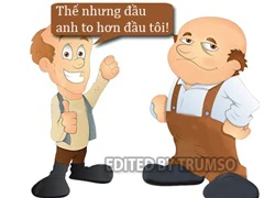 Đầu to hói nhiều hơn